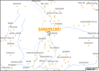 map of Shah Naz̧arī