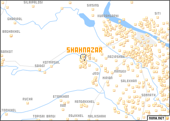 map of Shāhnazar