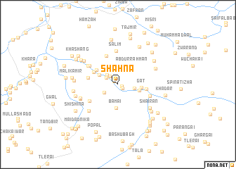 map of Shāhna