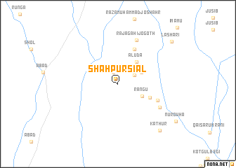map of Shāhpur Siāl