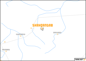 map of Shāh Qandāb