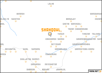 map of Shāh Qowl