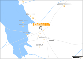 map of Shahrābād