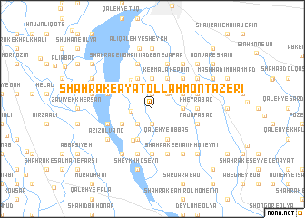 map of Shahrak-e Āyatollāh Montaz̧erī