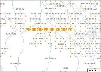 map of Shahrak-e Emām Khomeynī