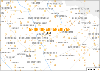 map of Shahrak-e Hāshemīyeh