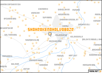 map of Shahrak-e Nahāl Va Baz̄r