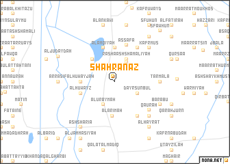 map of Shahranāz