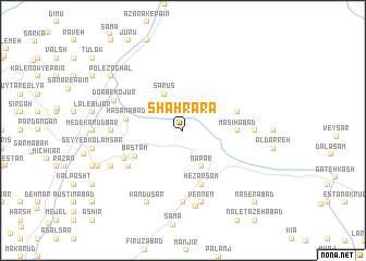 map of Shahrārā