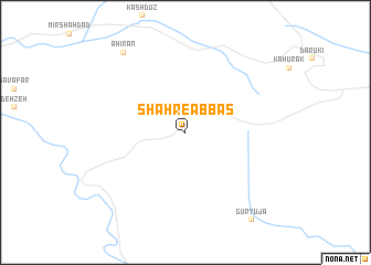 map of Shahr-e \