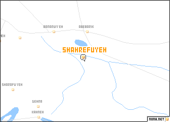 map of Shahr-e Fūyeh