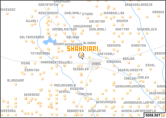 map of Shahrīārī