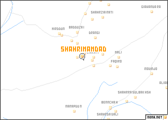 map of Shahr Imām Dād