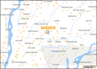 map of Shāhrīn