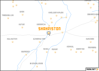 map of Shahriston