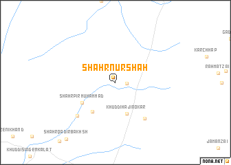 map of Shahr Nūr shāh