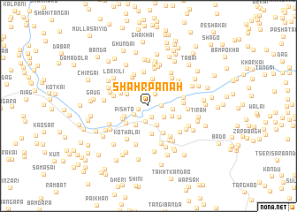 map of Shahr Panāh