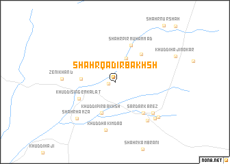 map of Shahr Qādir Bakhsh