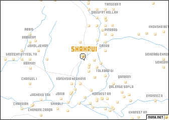 map of Shahrū\