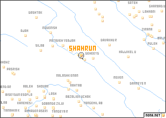 map of Shahrūn