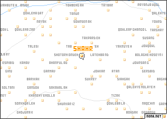 map of Shahr