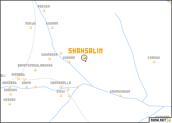 map of Shāh Salīm