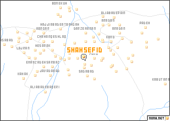 map of Shah Sefīd