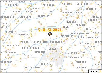 map of Shāh Shām Ali