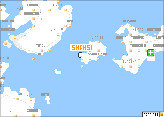 map of Sha-hsi