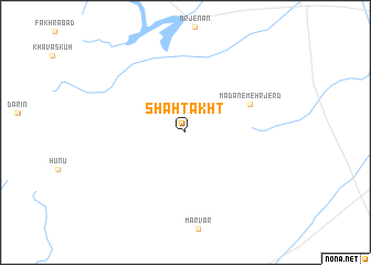 map of Shāh Takht