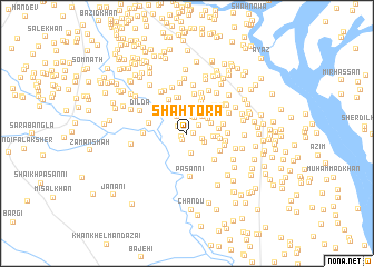 map of Shāh Tora