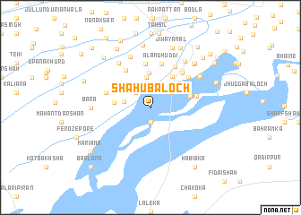 map of Shāhu Baloch