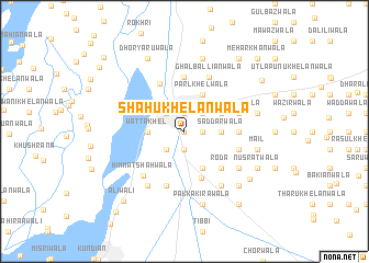 map of Shāhu Khelānwāla