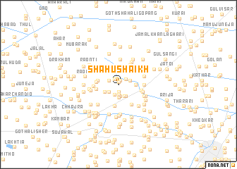 map of Shāhu Shaikh