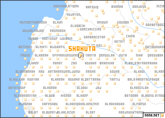 map of Shāḩūtā