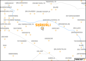 map of Shāhvalī