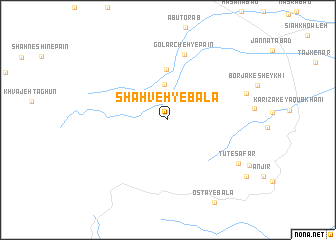 map of Shahveh-ye Bālā