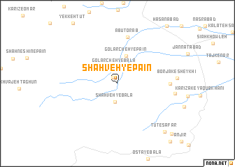 map of Shahveh-ye Pā\