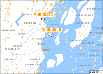 map of Shāhwāla