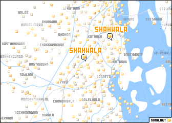 map of Shāhwāla