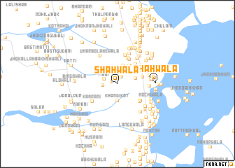 map of Shāhwāla