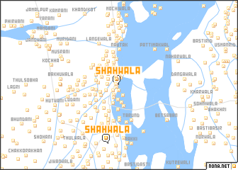 map of Shāhwāla