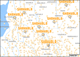 map of Shāhwāla