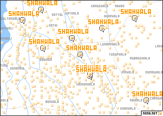 map of Shāhwāla