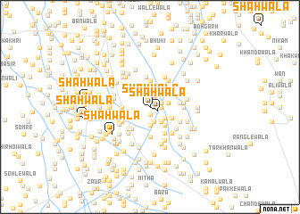 map of Shāhwāla