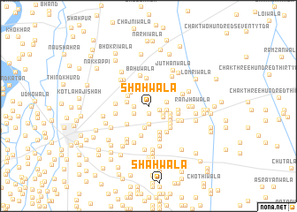 map of Shāhwāla