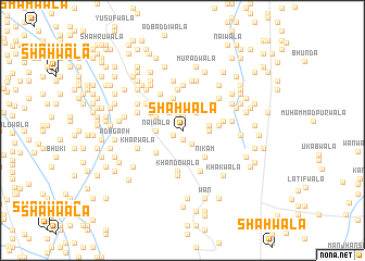 map of Shāhwāla