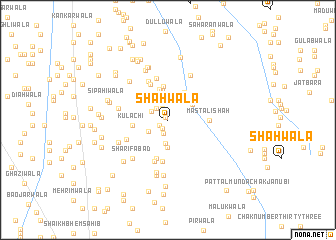 map of Shāhwāla