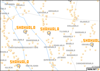 map of Shāhwāla