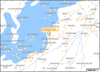 map of Shāhwāli